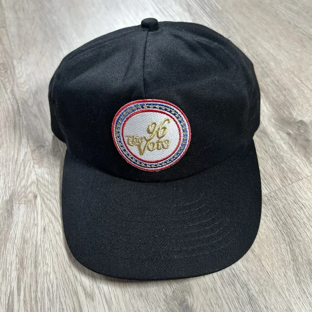 Vintage 1996 ABC‎ News The Vote Hat Black Mohrs Cap